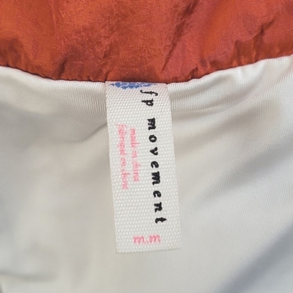 Free People Movement Orange The Way Home Shorts - Size Medium - Picture 7 of 9